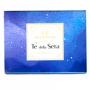 Te Dell'Aviatore Tea Box 15 Filtri Piramidali Tè Speciale TE DELLA SERA