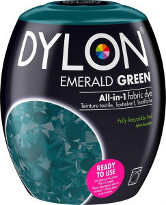 Dylon Tinte per Tessuti Lavatrice - 04 EMERALD GREEN POD