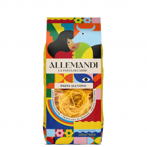 Allemandi 250 g. Tagliolino all'uovo nido sacchetto