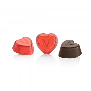 Venchi Cioccolatini Cuore Valentines Extra Fondente 75% 1 kg
