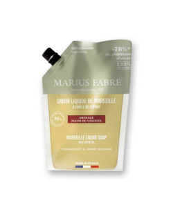 Marius Fabre Sapone Marsiglia Liquido CILIEGIA E MELOGRANO 1 litro ECO-RICARICA